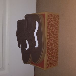(Canvas) Black/Gum Vans